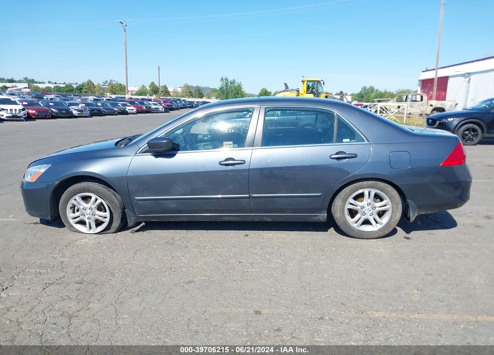 2007 HONDA ACCORD 2.4 EX VIN: 1HGCM56767A199810