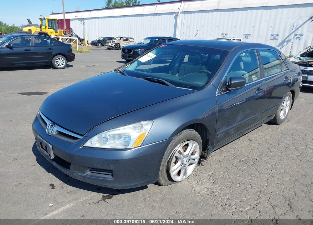 2007 HONDA ACCORD 2.4 EX VIN: 1HGCM56767A199810