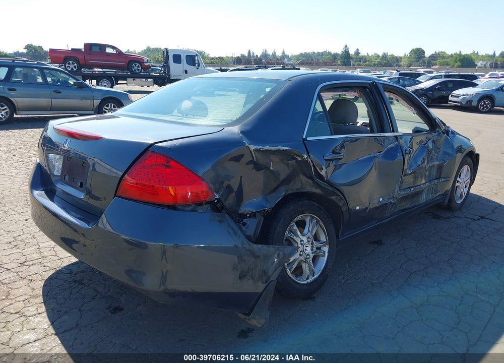 2007 HONDA ACCORD 2.4 EX VIN: 1HGCM56767A199810