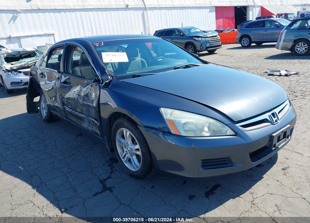 2007 HONDA ACCORD 2.4 EX VIN: 1HGCM56767A199810