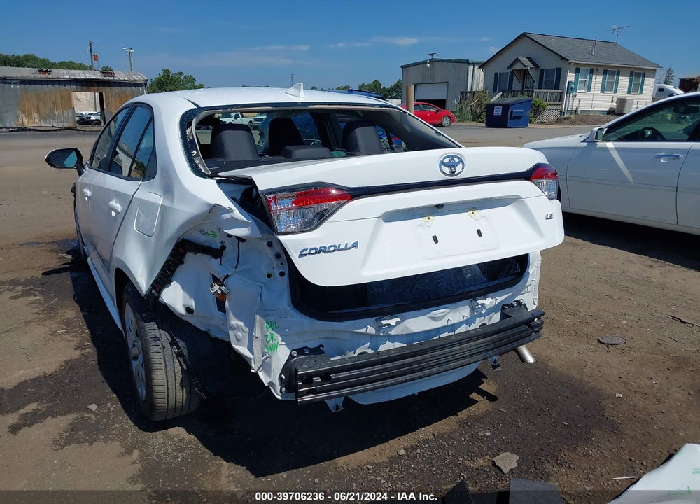 2024 TOYOTA COROLLA LE VIN: 5YFB4MDE6RP131916