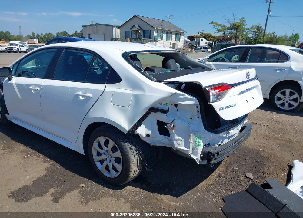 2024 TOYOTA COROLLA LE VIN: 5YFB4MDE6RP131916