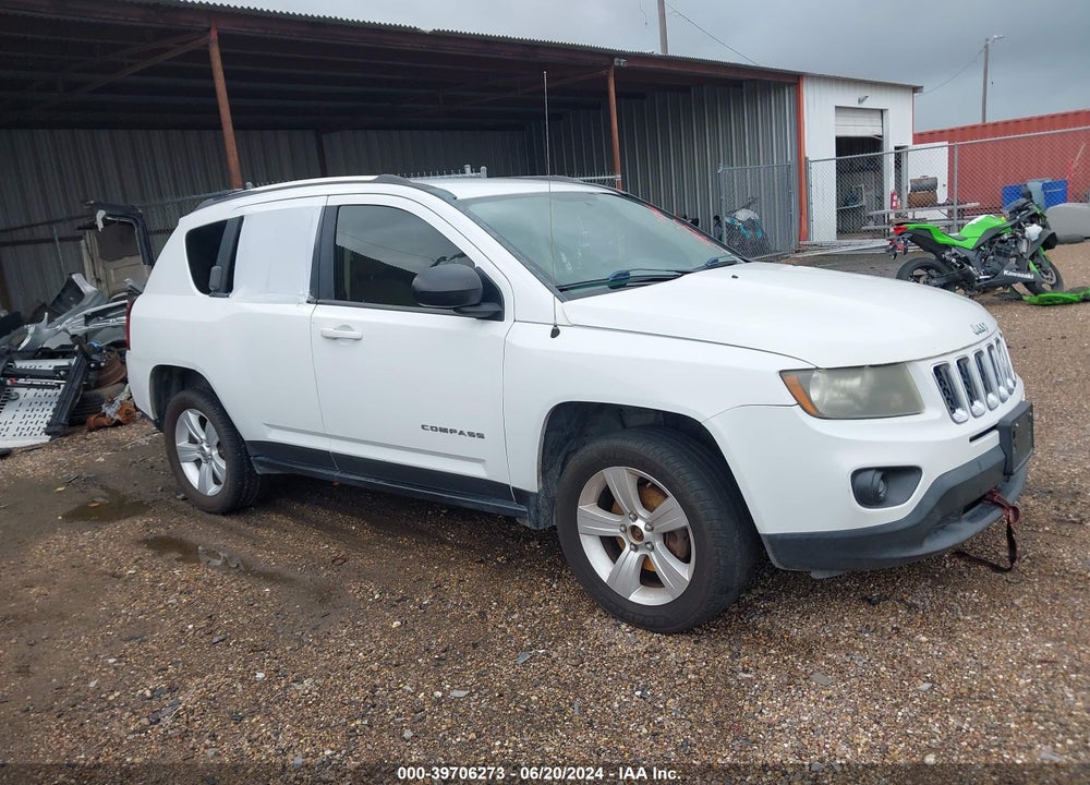 2014 JEEP COMPASS SPORT VIN: 1C4NJCBA2ED587408