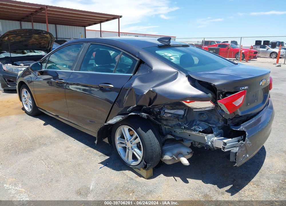 2016 CHEVROLET CRUZE LT AUTO VIN: 1G1BE5SMXG7257135