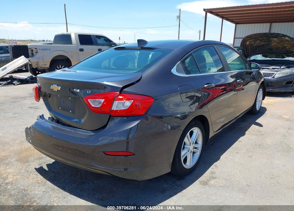 2016 CHEVROLET CRUZE LT AUTO VIN: 1G1BE5SMXG7257135