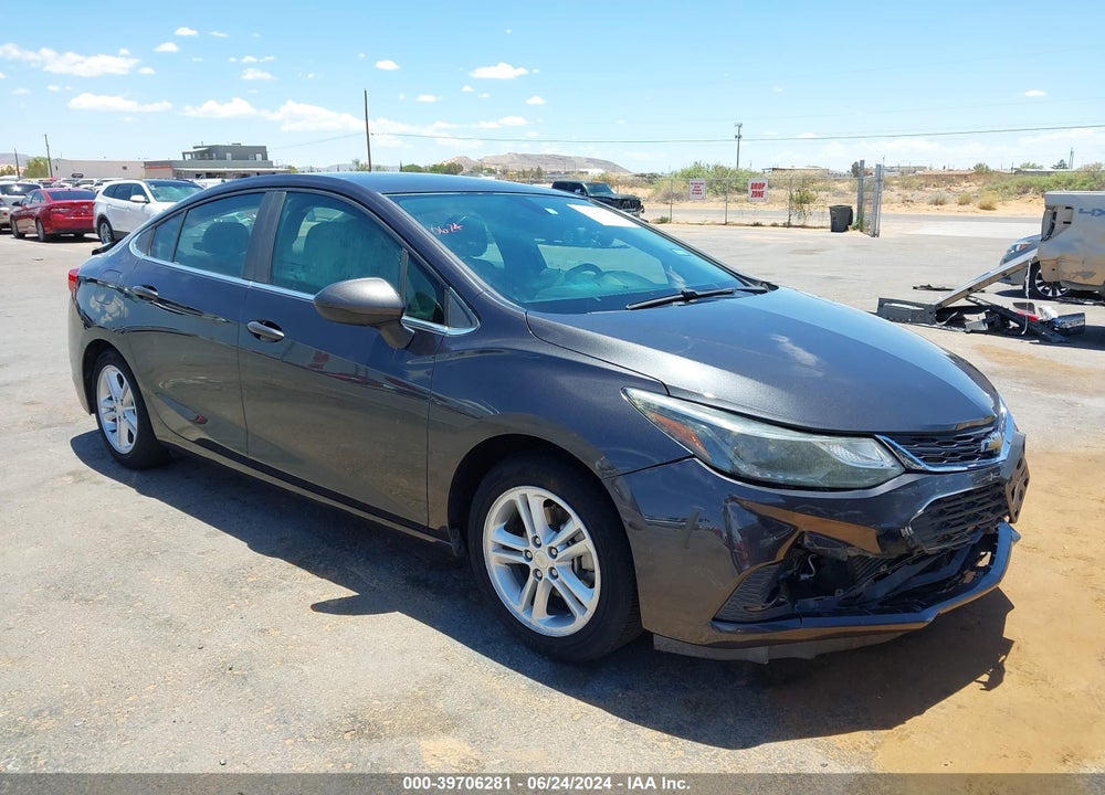 2016 CHEVROLET CRUZE LT AUTO VIN: 1G1BE5SMXG7257135