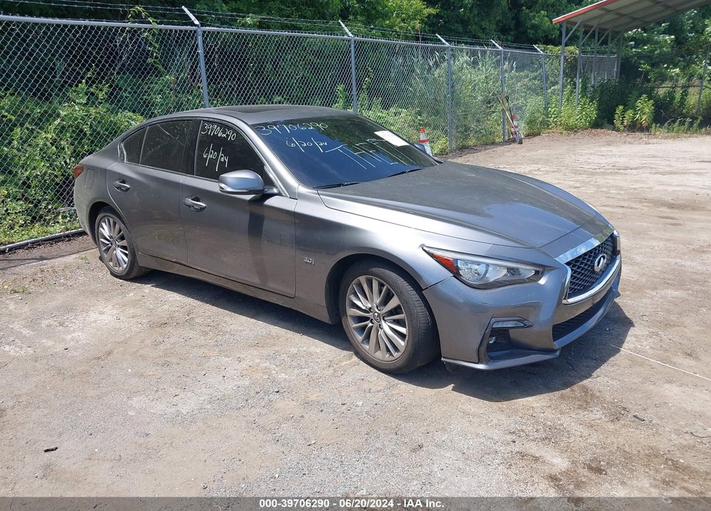 2018 INFINITI Q50 3.0T SPORT VIN: JN1EV7AR9JM443516