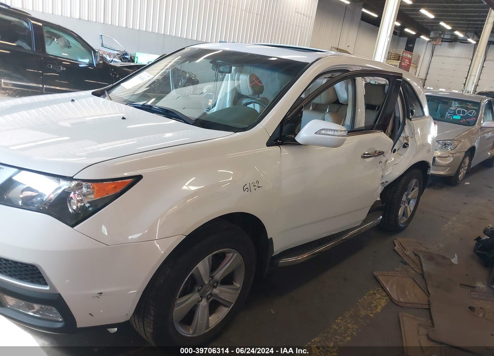 2013 ACURA MDX TECHNOLOGY PACKAGE VIN: 2HNYD2H35DH515671
