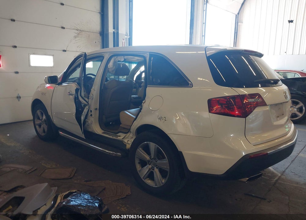2013 ACURA MDX TECHNOLOGY PACKAGE VIN: 2HNYD2H35DH515671