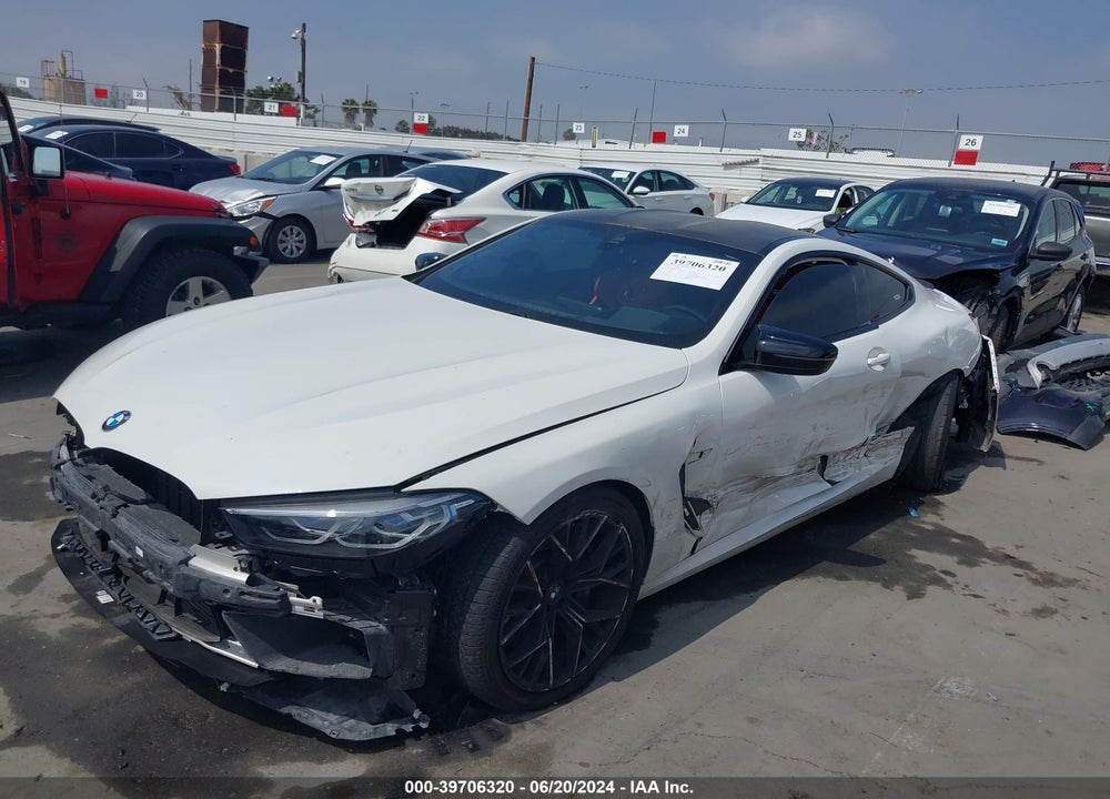2020 BMW M8 VIN: WBSAE0C05LCD57612