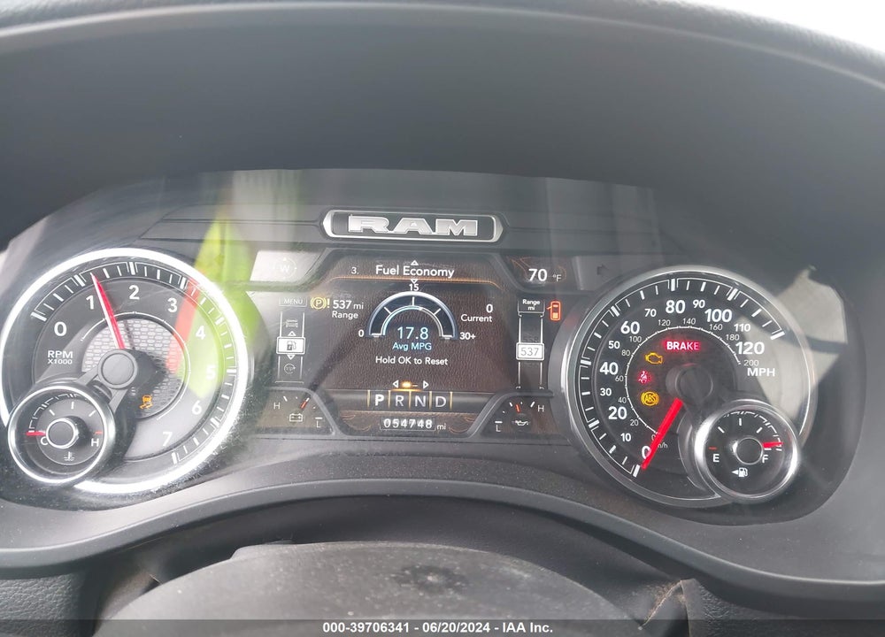 2022 RAM 1500 BIG HORN 4X4 5'7 BOX VIN: 1C6SRFFT3NN410196