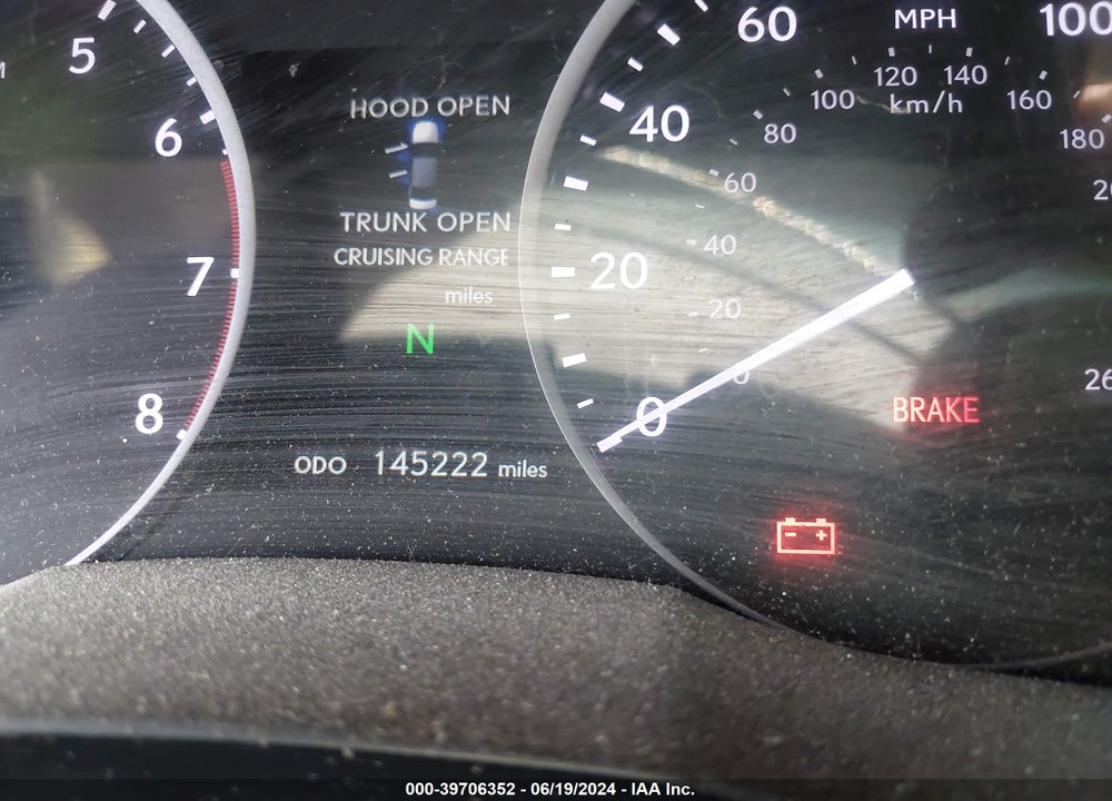 2014 LEXUS ES 350 VIN: JTHBK1GGXE2089503