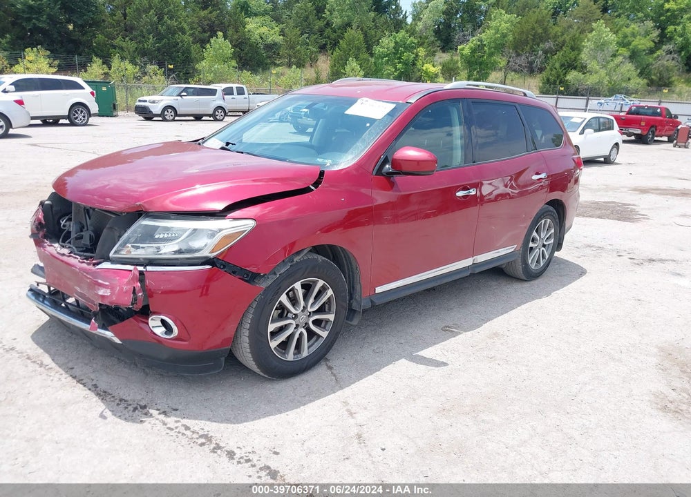 2015 NISSAN PATHFINDER SL VIN: 5N1AR2MN4FC618937