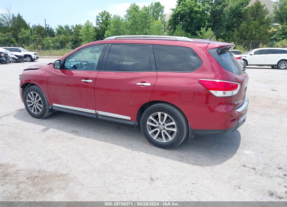 2015 NISSAN PATHFINDER SL VIN: 5N1AR2MN4FC618937