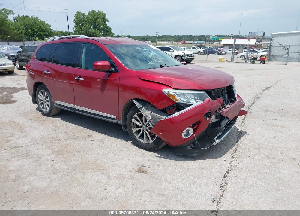 2015 NISSAN PATHFINDER SL VIN: 5N1AR2MN4FC618937
