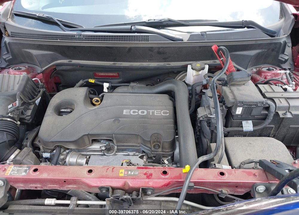 2020 CHEVROLET EQUINOX FWD LT 1.5L TURBO VIN: 2GNAXKEV2L6203541