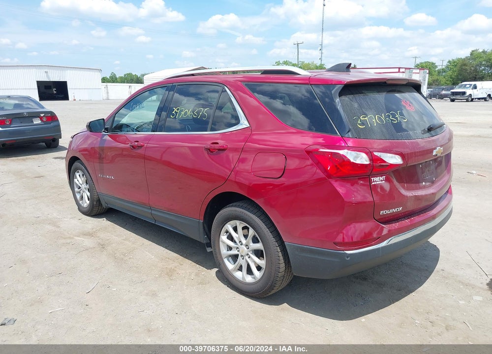 2020 CHEVROLET EQUINOX FWD LT 1.5L TURBO VIN: 2GNAXKEV2L6203541