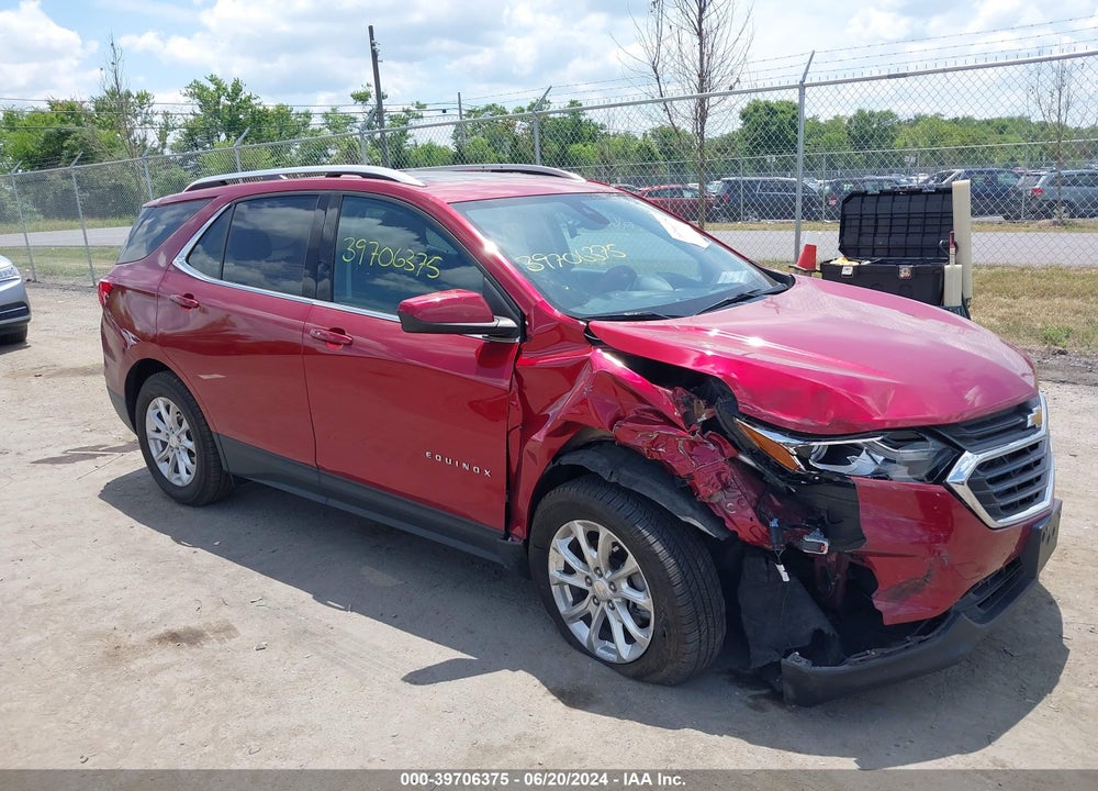 2020 CHEVROLET EQUINOX FWD LT 1.5L TURBO VIN: 2GNAXKEV2L6203541