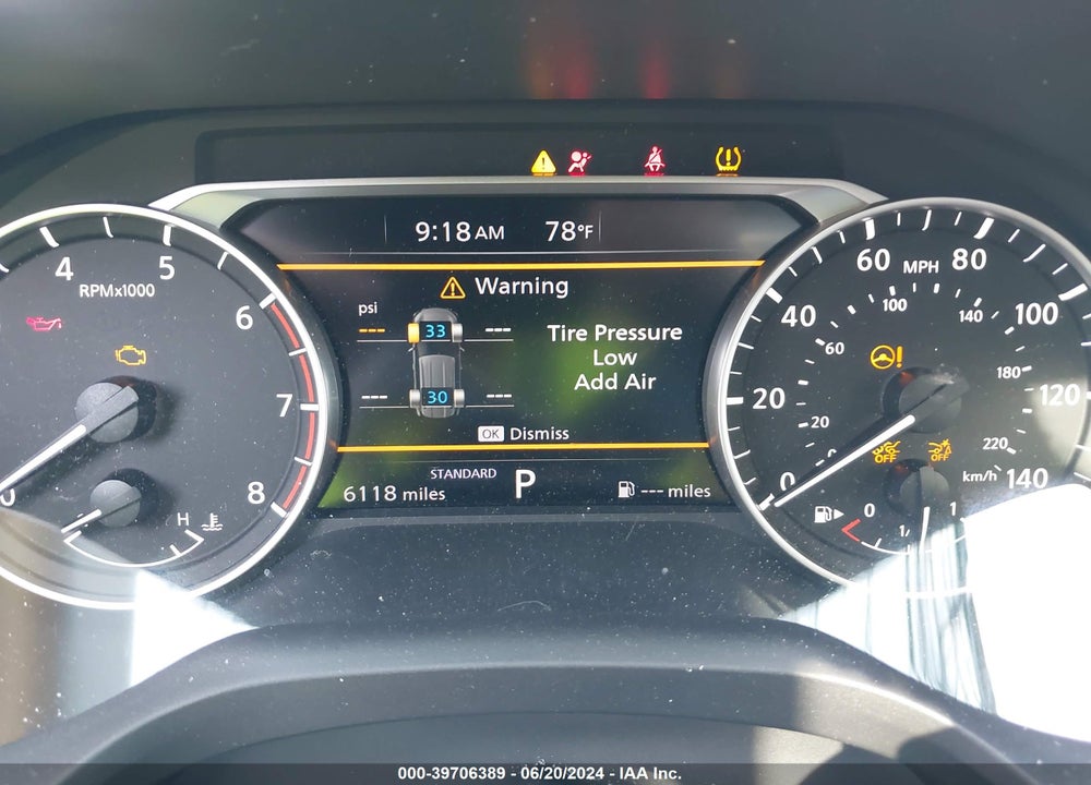2024 NISSAN ROGUE SV FWD VIN: 5N1BT3BA8RC716336