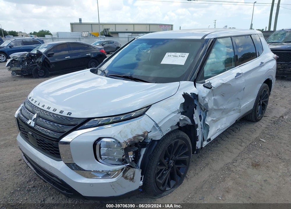 2024 MITSUBISHI OUTLANDER SE BLACK EDITION W/PANO ROOF VIN: JA4J3VA87RZ050605