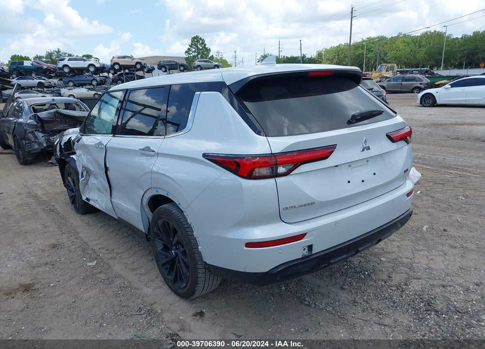 2024 MITSUBISHI OUTLANDER SE BLACK EDITION W/PANO ROOF VIN: JA4J3VA87RZ050605