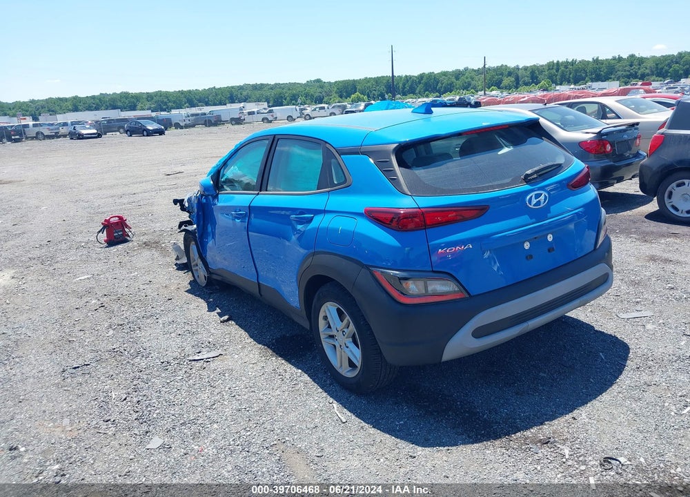 2022 HYUNDAI KONA SE VIN: KM8K22AB6NU767992