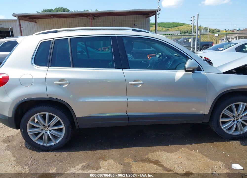 2012 VOLKSWAGEN TIGUAN LE/S/SE/SEL VIN: WVGAV7AXXCW530788