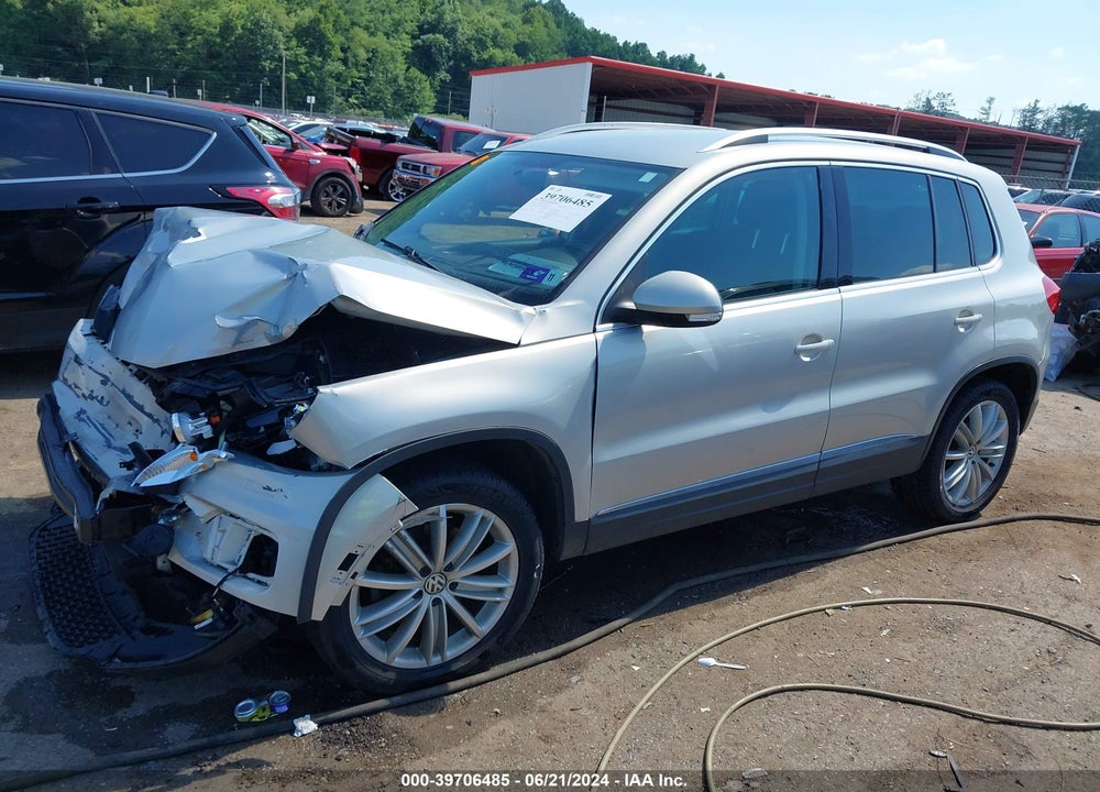2012 VOLKSWAGEN TIGUAN LE/S/SE/SEL VIN: WVGAV7AXXCW530788