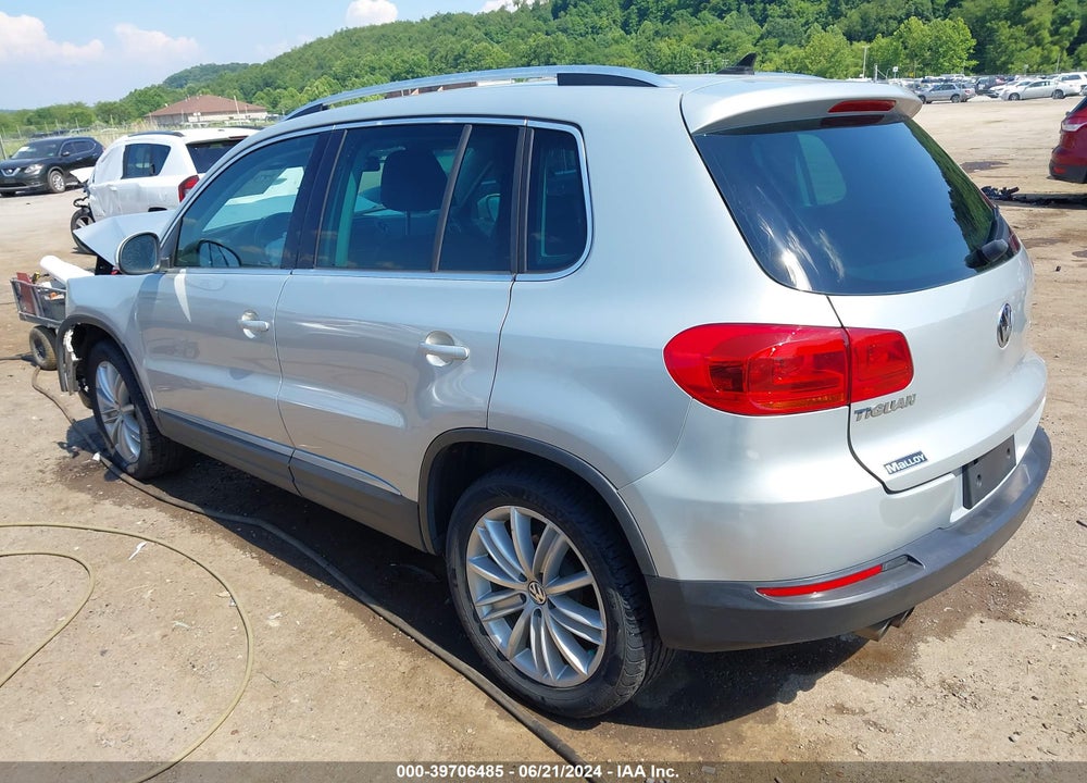 2012 VOLKSWAGEN TIGUAN LE/S/SE/SEL VIN: WVGAV7AXXCW530788