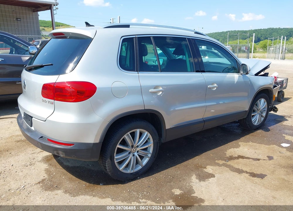 2012 VOLKSWAGEN TIGUAN LE/S/SE/SEL VIN: WVGAV7AXXCW530788