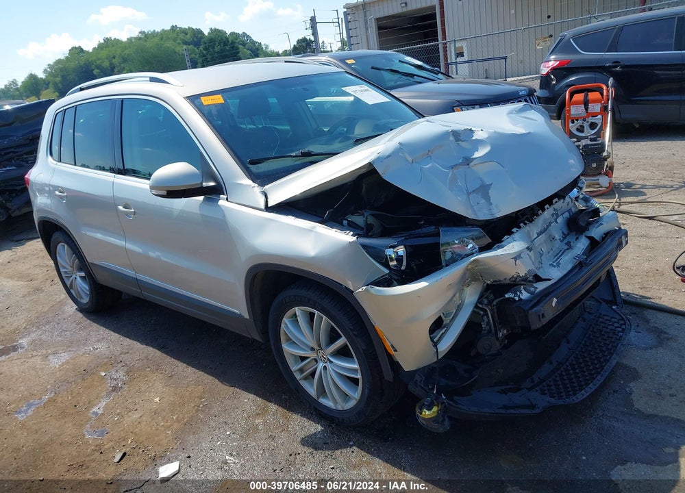 2012 VOLKSWAGEN TIGUAN LE/S/SE/SEL VIN: WVGAV7AXXCW530788