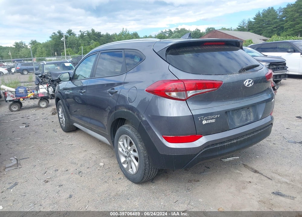 2018 HYUNDAI TUCSON SEL VIN: KM8J3CA47JU752458