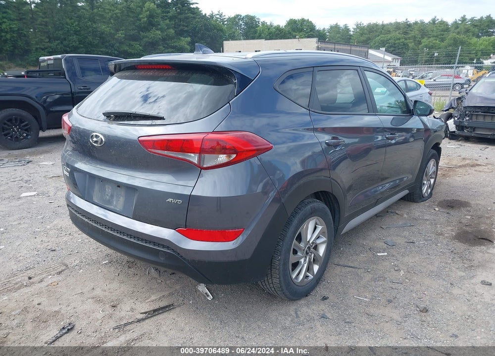 2018 HYUNDAI TUCSON SEL VIN: KM8J3CA47JU752458