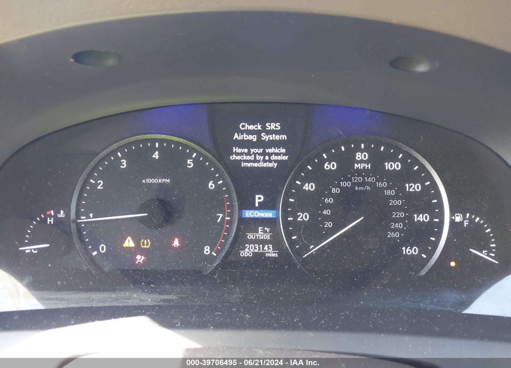2015 LEXUS LS 460 VIN: JTHCL5EFXF5024279