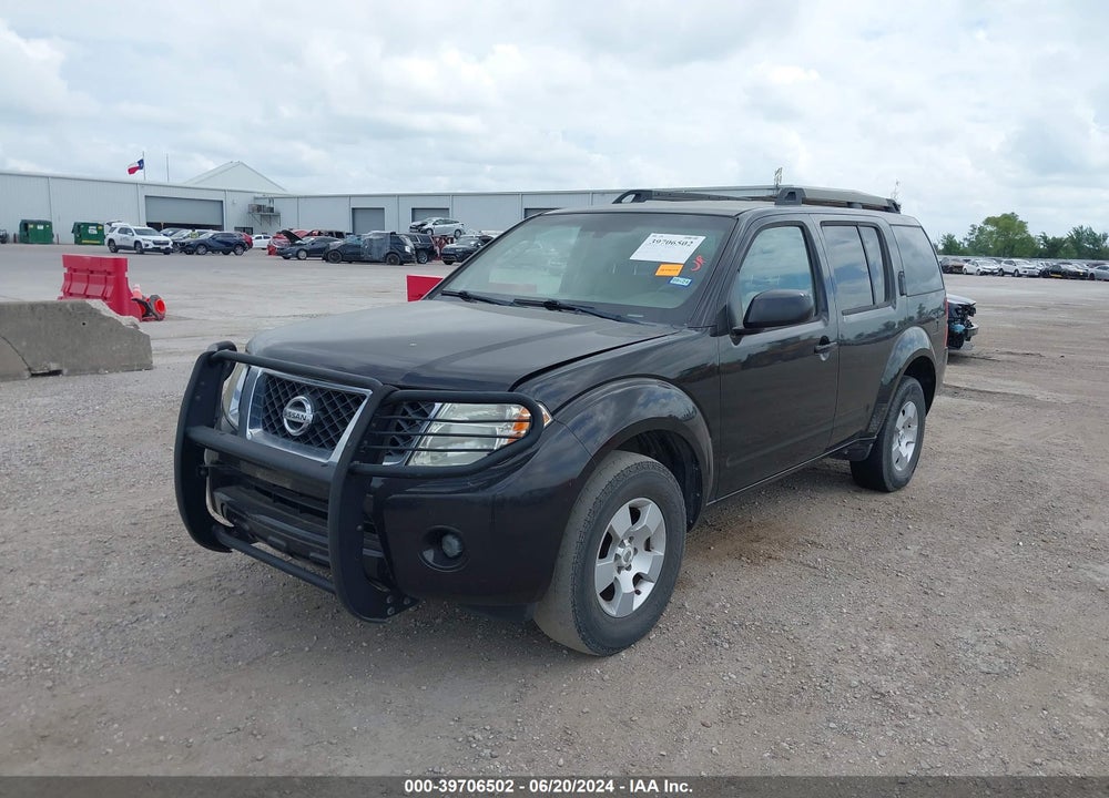 2011 NISSAN PATHFINDER S VIN: 5N1AR1NN9BC611100