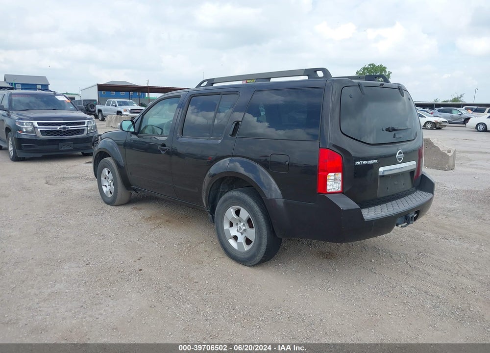2011 NISSAN PATHFINDER S VIN: 5N1AR1NN9BC611100