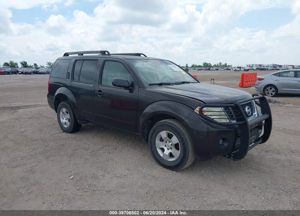 2011 NISSAN PATHFINDER S VIN: 5N1AR1NN9BC611100