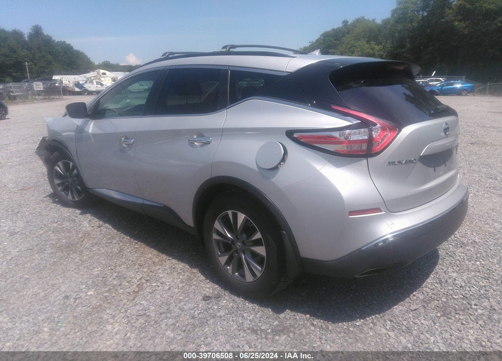 2015 NISSAN MURANO SV VIN: 5N1AZ2MH3FN288108