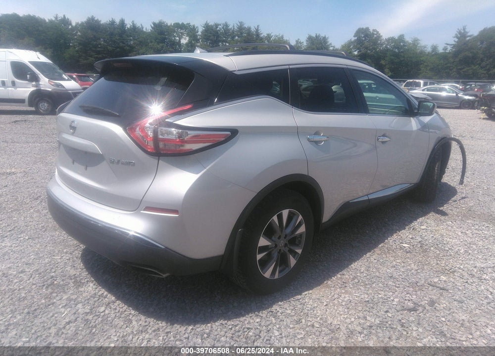 2015 NISSAN MURANO SV VIN: 5N1AZ2MH3FN288108