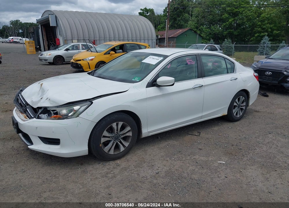 2014 HONDA ACCORD LX VIN: 1HGCR2F31EA229404