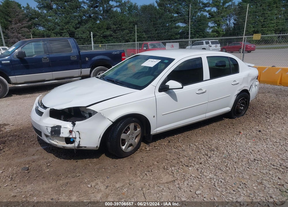 2007 CHEVROLET COBALT LT VIN: 1G1AL55F477257212