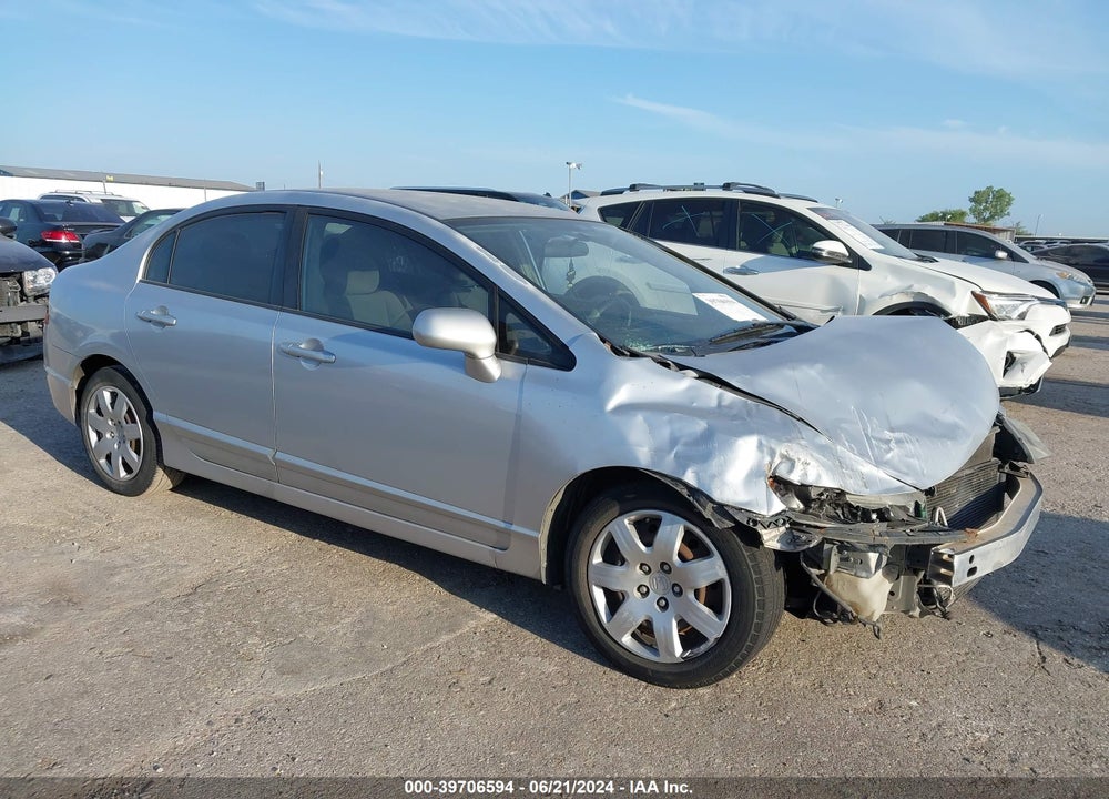 2008 HONDA CIVIC LX VIN: 2HGFA16588H506233