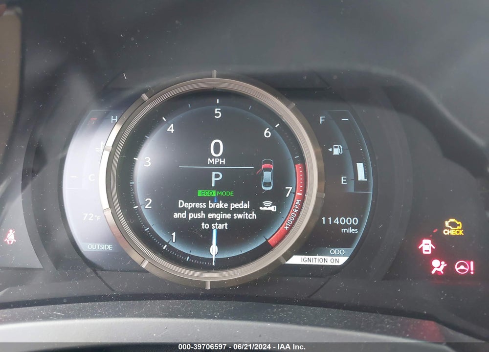2014 LEXUS IS 250 VIN: JTHCF1D26E5014507