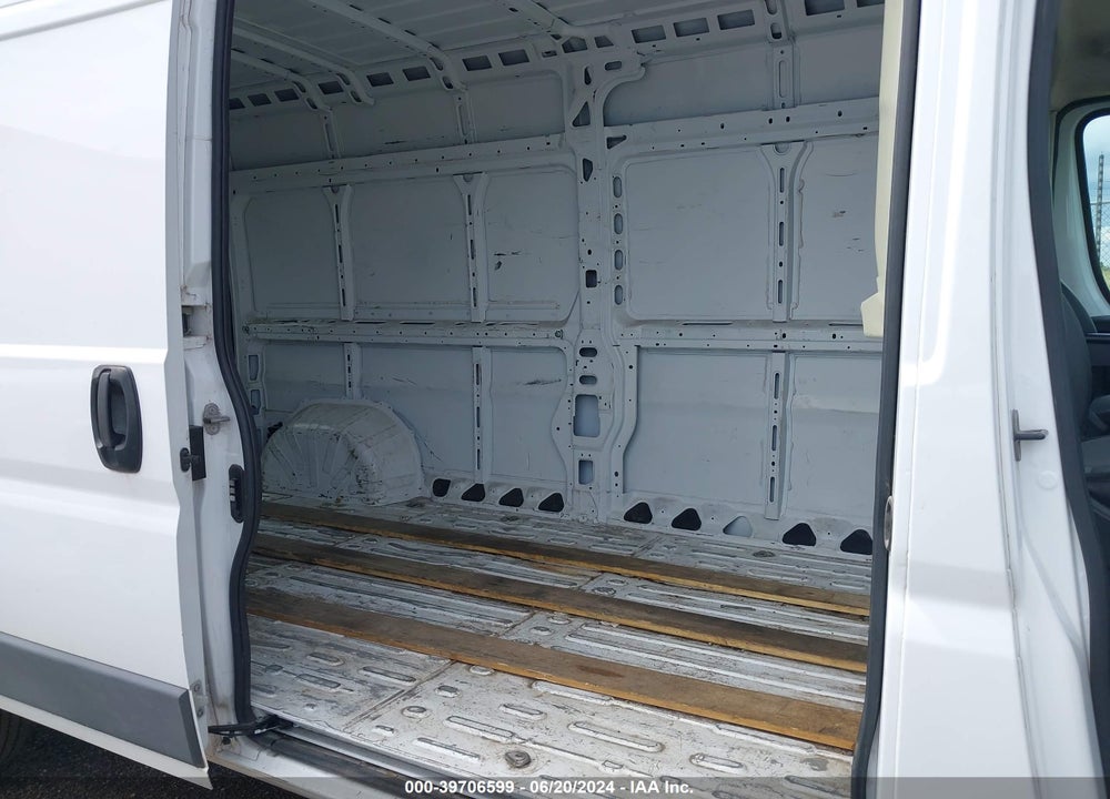 2018 RAM PROMASTER 2500 HIGH ROOF 159 WB VIN: 3C6TRVDGXJE104471