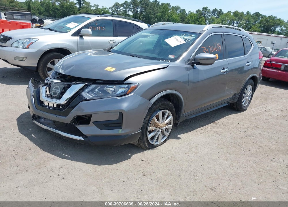 2017 NISSAN ROGUE SV VIN: KNMAT2MT2HP618631