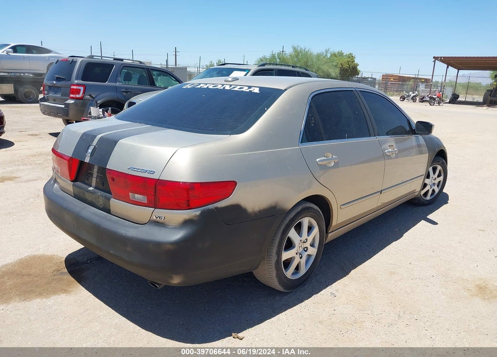 2005 HONDA ACCORD 3.0 EX VIN: 1HGCM66585A058108