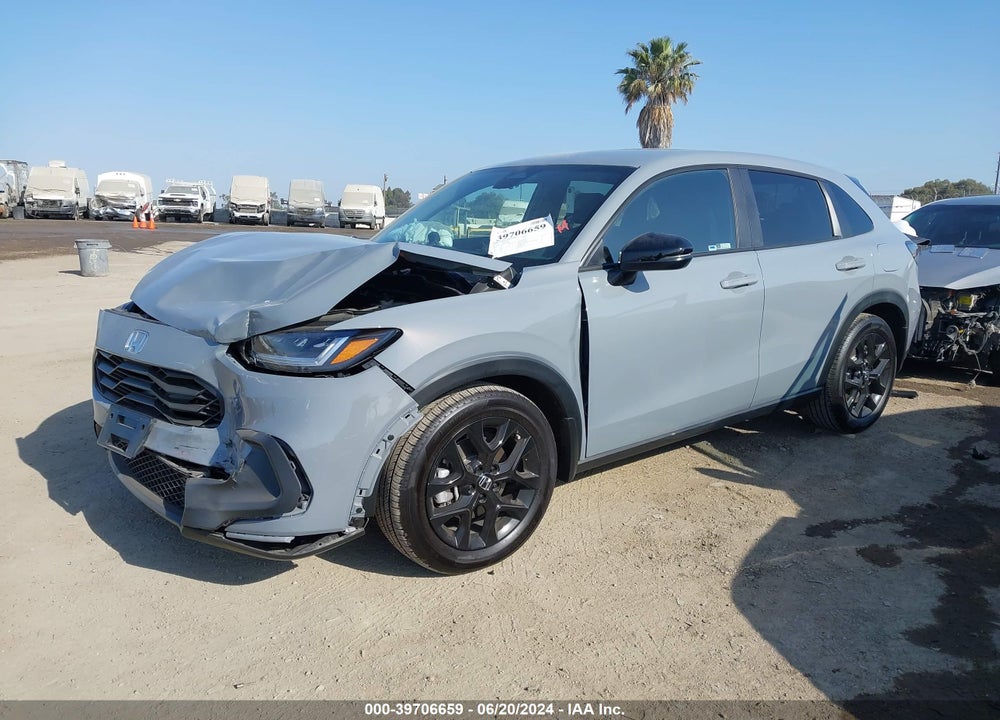 2024 HONDA HR-V 2WD SPORT/2WD SPORT W/O BSI VIN: 3CZRZ1H53RM709884