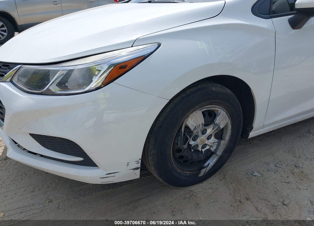 2016 CHEVROLET CRUZE LS AUTO VIN: 1G1BC5SMXG7278721