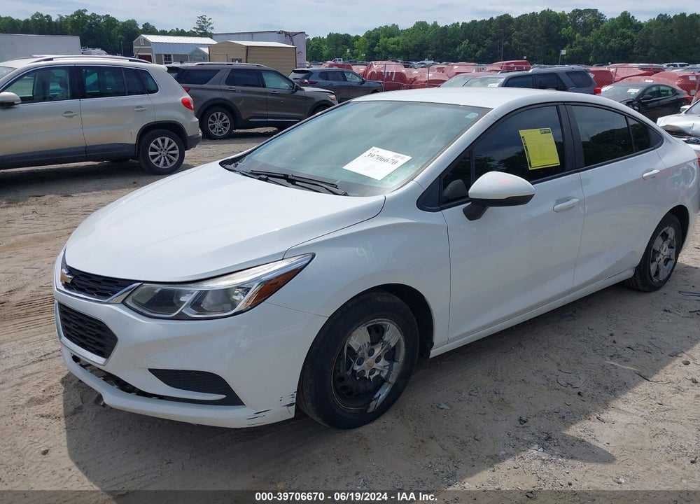 2016 CHEVROLET CRUZE LS AUTO VIN: 1G1BC5SMXG7278721