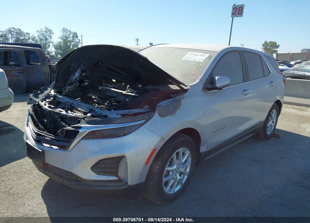 2022 CHEVROLET EQUINOX FWD LT VIN: 3GNAXKEV3NL205281